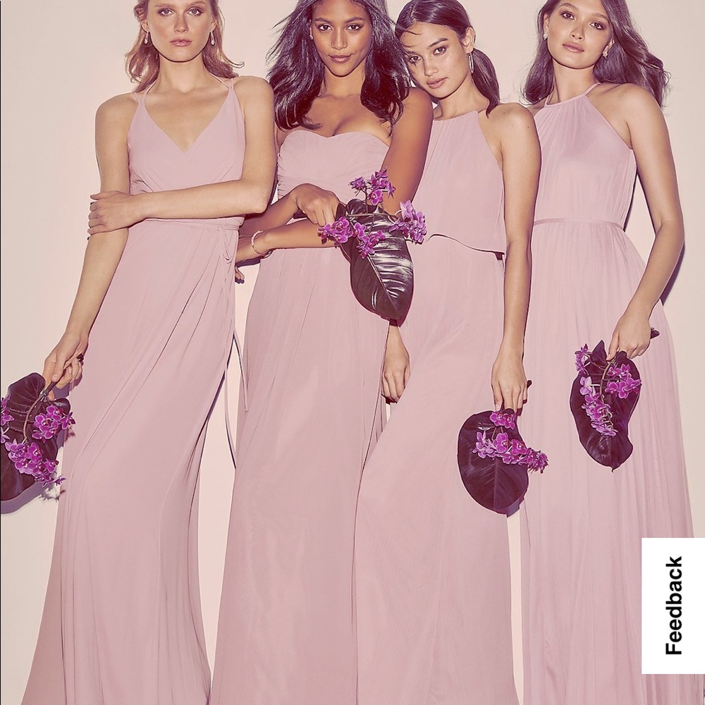 Db chiffon Quartz dress wedding guest/bridesmaid